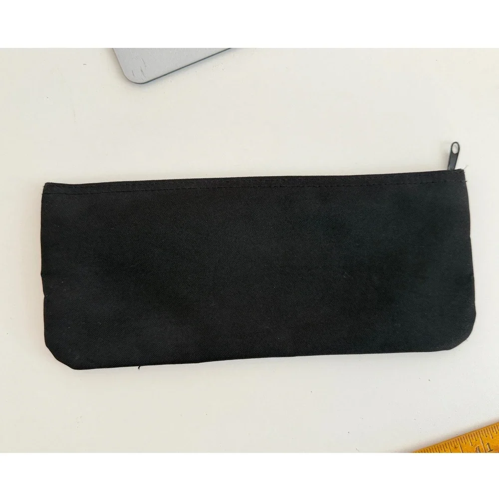 Sennheiser Evolution Microphone Zippered Storage Pouch Black Canvas Case Bag